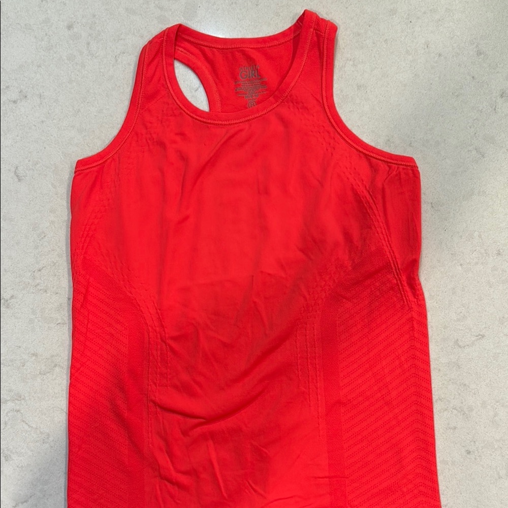 Athleta Girl Vibrant Red Tank Top